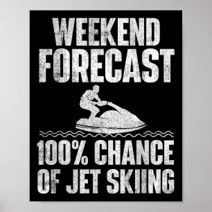 Helgprognos Jetski - Jetski Älskar Semester Poster