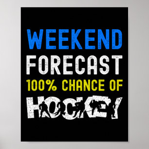 Helgprognos Rolig Ishockeyspelare Målvakt Ki Poster