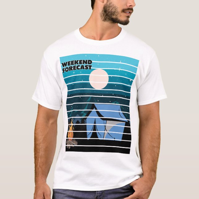 Helgprognos Tälteldning T Shirt (Framsida)