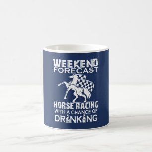 HELGPROGNOSHÄSTKAPPLÖPNING KAFFEMUGG