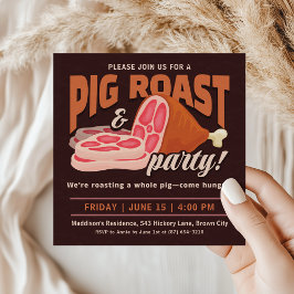 Helgrisig grillfest inbjudningar