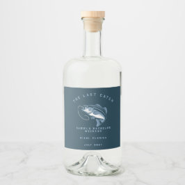 Helgutflykt med fiske tema Sjungkarlsläkt</s> Spritflaskor Etikett