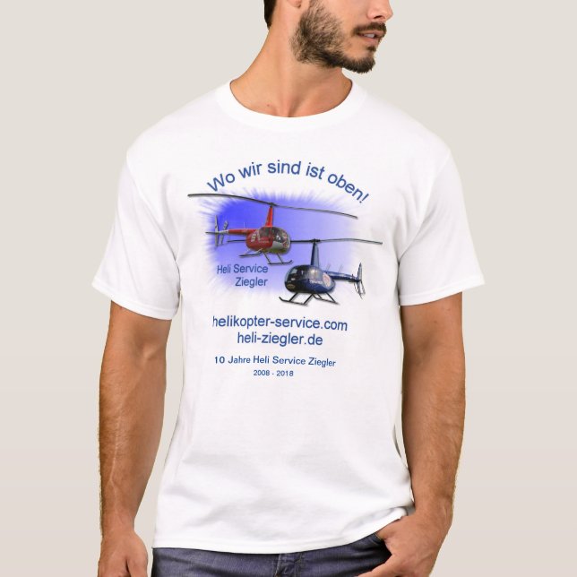 Heli Ziegler JubiläumsShirt Tee Shirt (Framsida)