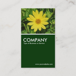 Helianthus - Mörk grönt Visitkort