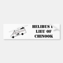 Helibus Bumper Sticker Bildekal