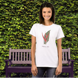 Heliconia 1800s Vintage Botanical T-Shirt