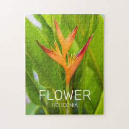 Heliconia Flowers Botanical Plant Garden Design Pussel