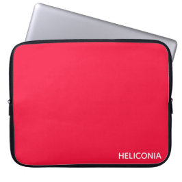 Heliconia red färg namn laptop fodral