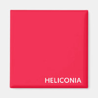Heliconia red färg namn