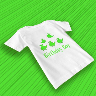 Helicopter Birthday Boy T Shirt