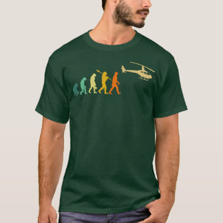 Helicopter Evolution helicopters T Shirt
