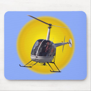 Helicopter Mousepad & Keepsakes Helicopter Gifts Musmatta