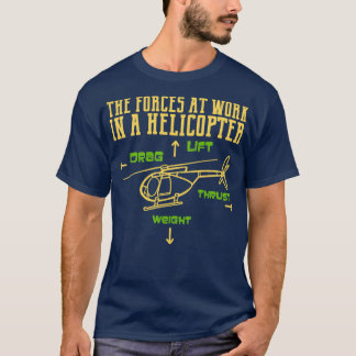 Helicopter Pilot Gift T Shirt