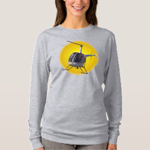 Helicopter Shirts Coola Kvinnor i Helicopter Shirt T