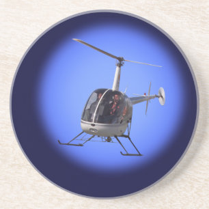 Helicopter Underlägg Coola Helicopter Keepsak Sandsten