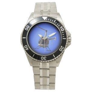 Helicopter Watch Coola Flygande Helicopter Wristwa Armbandsur
