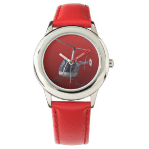 Helicopter Watch Coola Flygande Helicopter Wristwa Armbandsur