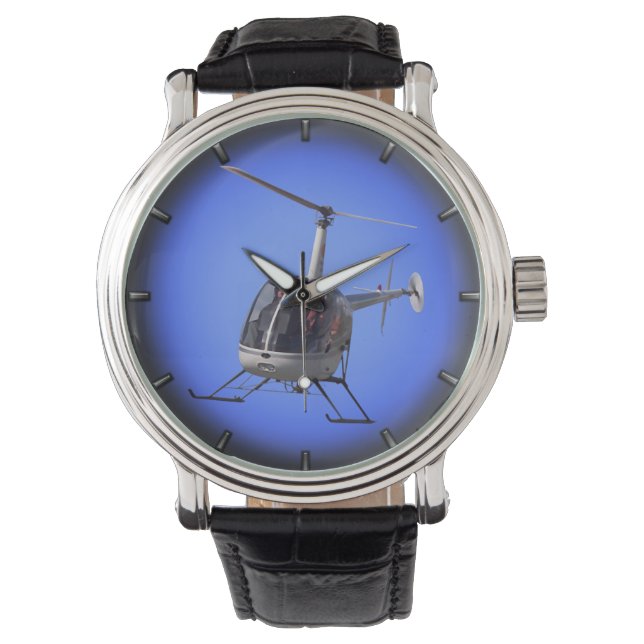 Helicopter Watch Coola Helicopter Wristwatch Gifts Armbandsur (Framsida)