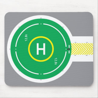 HeliDECKmusen vadderar grönt enkelriktat Musmatta