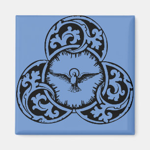 Helig Ande Duva Kristet symbol Magnet
