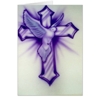 Helig ande hälsningskort