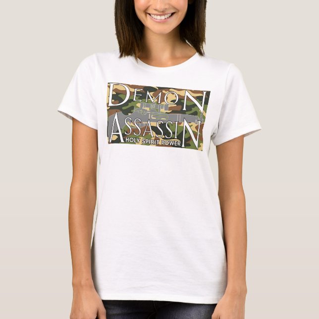 Helig Ande Kraft-Demon Mördare T Shirt (Framsida)