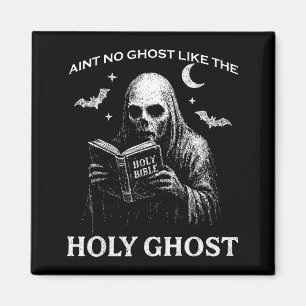 Helig Ande Kuslig Realistisk Nött Halloween T-Shir Magnet