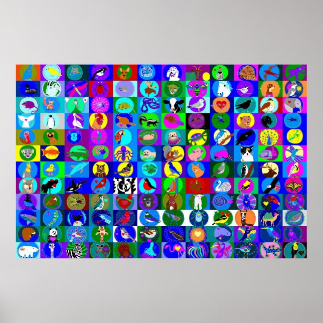 Helig Animal Sång Poster (Framsidan)