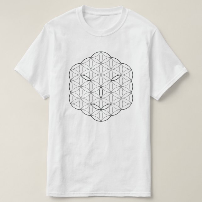 Helig ansikte - Arkitrien, Bl-Wh. T Shirt (Design framsida)