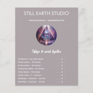 Helig Axel Tredje Ögon Design Flygblad
