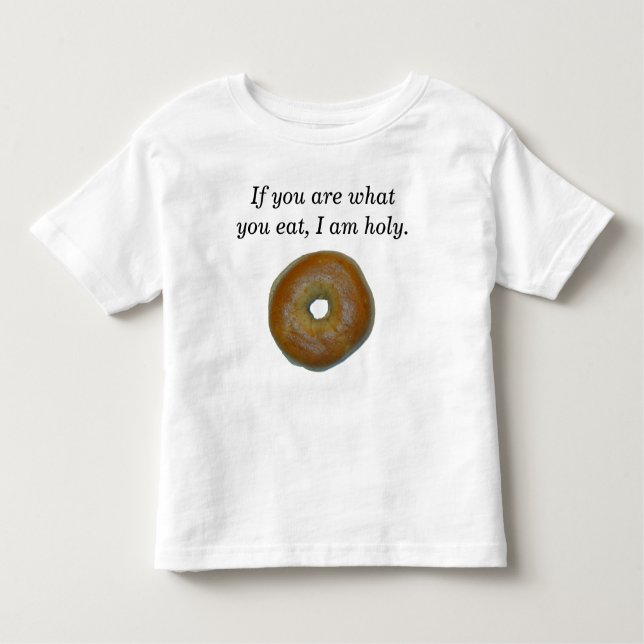 Helig bageldräkt t shirt (Framsida)
