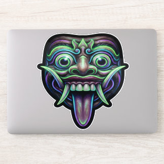 Helig Barongmask - Lycka Bali-amulett Klistermärken
