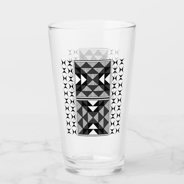 Helig bergen i träkol glaskopp (Framsida)