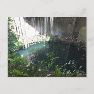 Helig Blue Cenote, Ik Kil, mexikanska vykort
