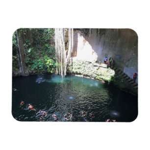 Helig Blue Cenote, Ik Kil, Mexiko #4 Photo Magnet