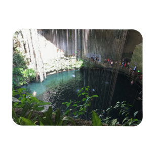 Helig Blue Cenote, Ik Kil, Mexiko Photo Magnet