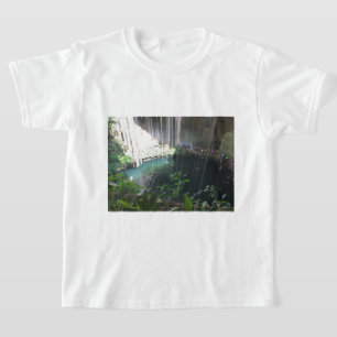 Helig Blue Cenote, Ik Kil, Mexiko T-shirt