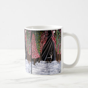Helig budbärare från Nara Målning av Alfred Fox Kaffemugg