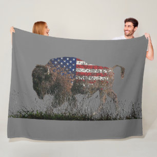 Helig Buffalo Fleece Blanket