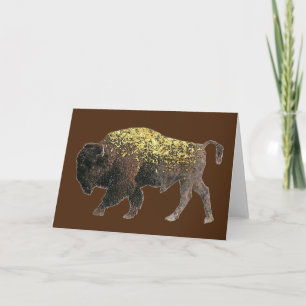 Helig buffel - Talande kanjoner, New Mexico-kort Kort