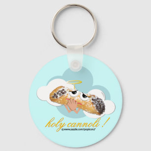 "helig cannoli!", humoristisk parodikeychain nyckelring