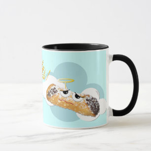 "helig cannoli!", humoristisk parodimugg mugg