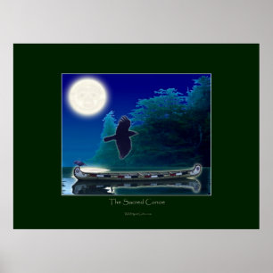 HELIG CANOE Art Poster
