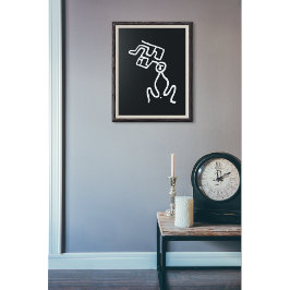 Helig Childborn: Petroglyphic Art Poster