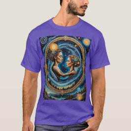 Helig Cosmic Spegel Goddess Shirt T