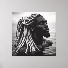 Helig djup canvastryck