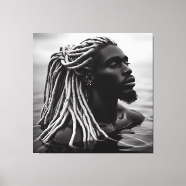 Helig djup canvastryck (Framsida)