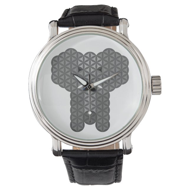 Helig elefant - Elevelefant. Armbandsur (Framsida)