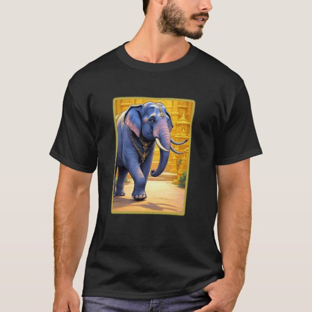 Helig Elefant T Shirt (Framsida)