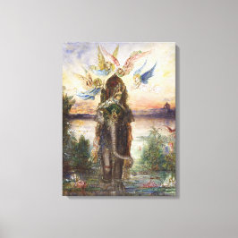 Helig Elephant (Péri) av Gustave Moreau Canvastryck